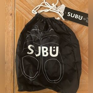 BNWT SUBU Japan Black Drawstring Bag for shoes!!